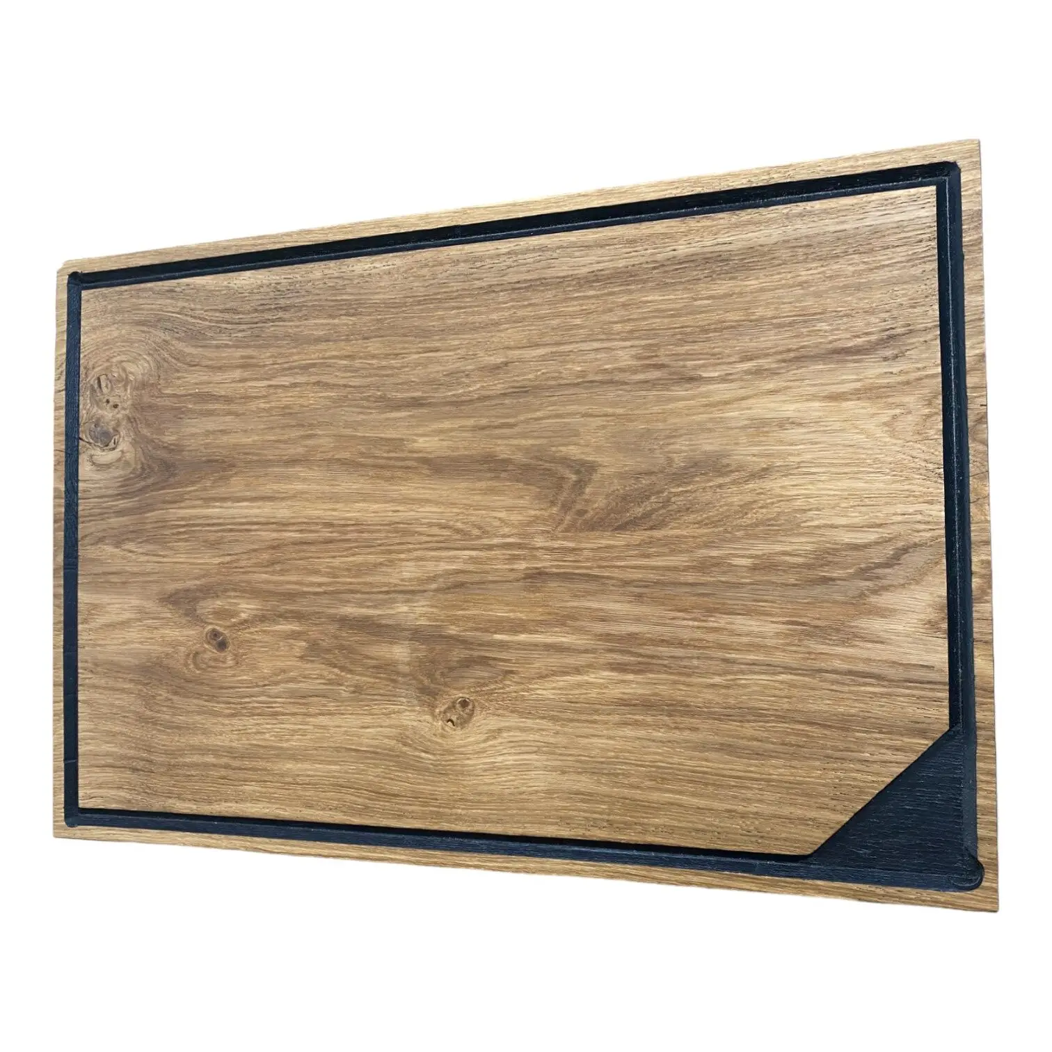 Snijplank eikenhout met geul