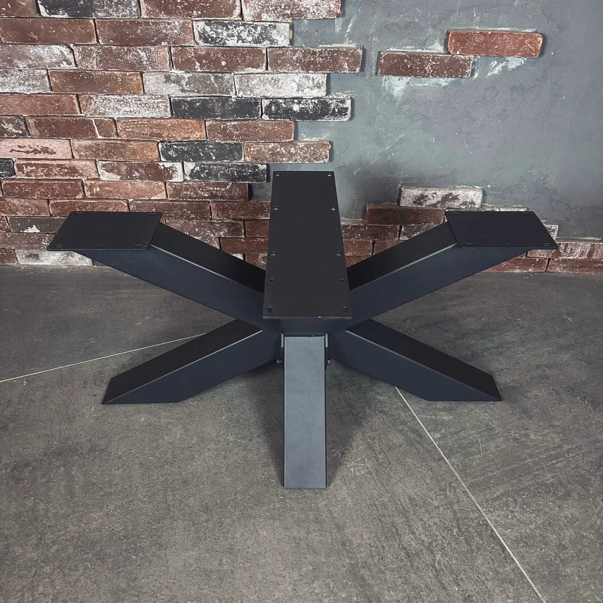 Matrix poot mat zwart hoogte 40cm - Afbeelding 3
